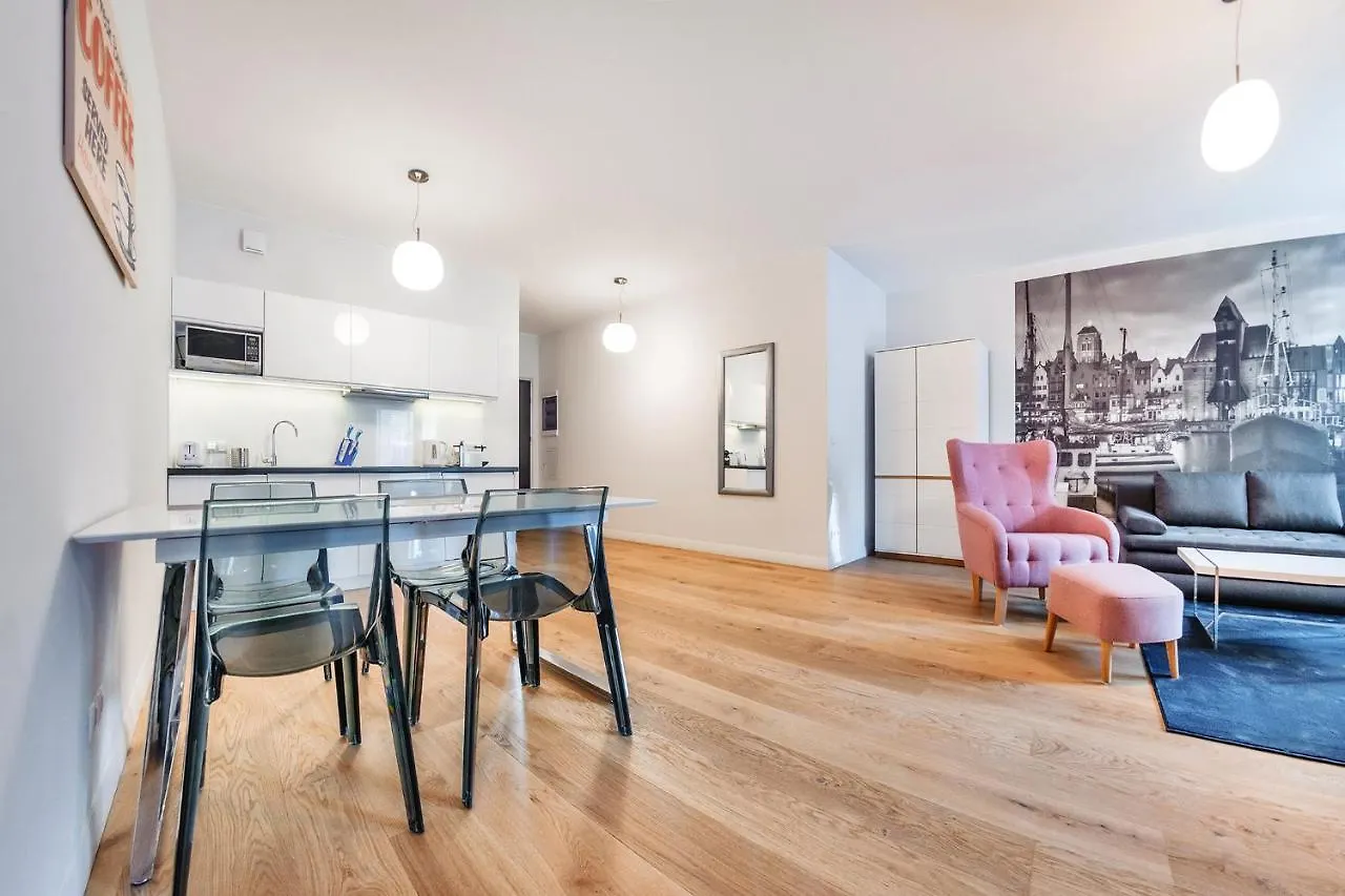 Viu Apartament Z Tarasem W Sercu Gdanska 0*,