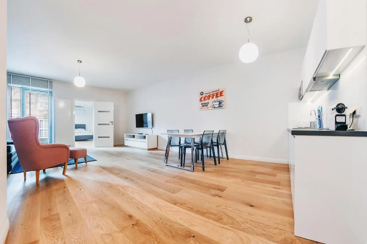 Apartmán Viu Apartament Z Tarasem W Sercu Gdanska