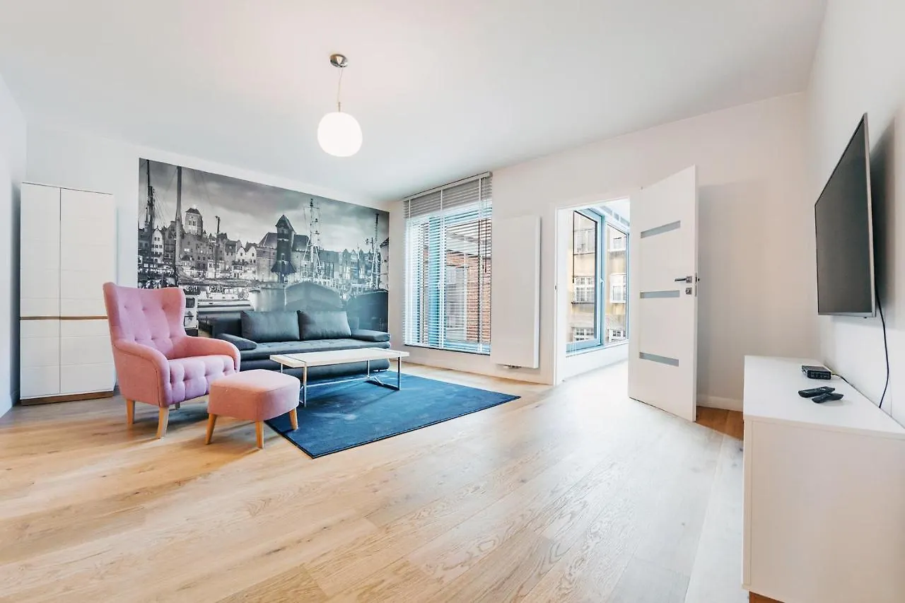 Apartmán Viu Apartament Z Tarasem W Sercu Gdanska